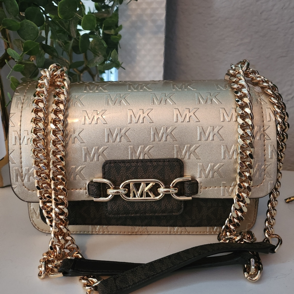 Michael Kors Heather LG Shoulder Bag Logo